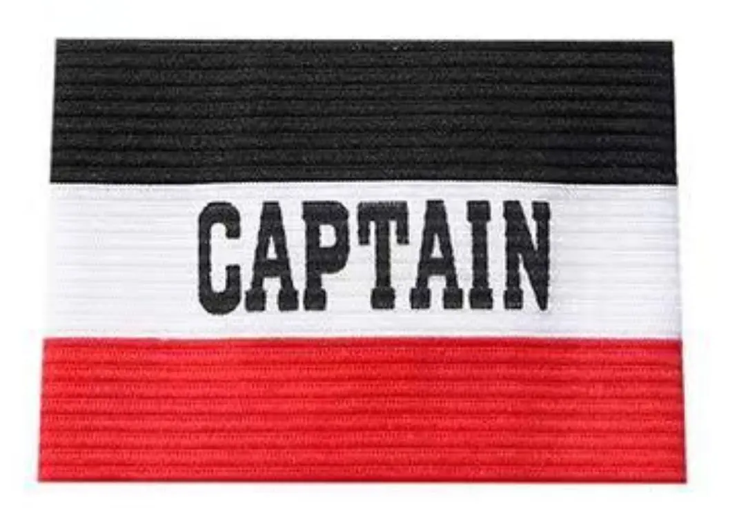 Brassard Capitaine de l'Apéro — coloris Rouge & Noir